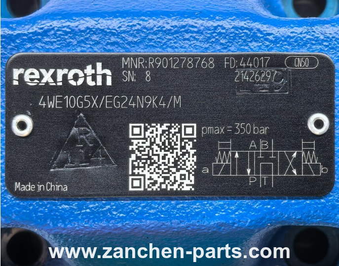 Rexroth R901278768 Proportional Directional Valve 4WE10G5X/EG24N9K4/M